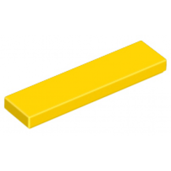 Tegel 1x4 Yellow